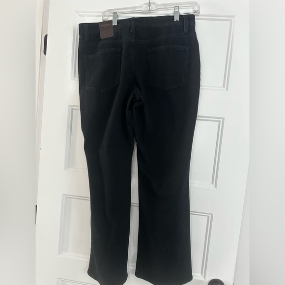 Dark Blue Coldwater Creek Knit Denim Jeans- new with tags - Picture 2 of 8